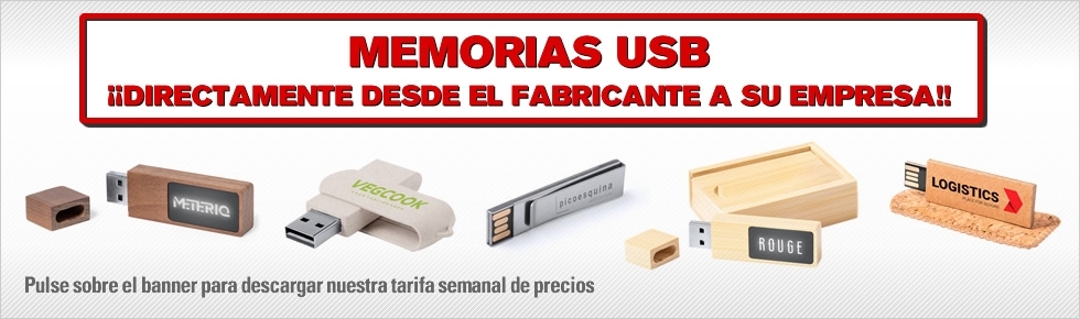 Banner Tarifa Semanal de Memorias USB