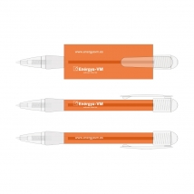 Bolígrafo en color naranja para Energya VM