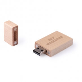 Memoria USB de madera barata 1GB-32GB
