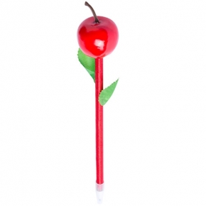 Bolígrafo con figura de pieza de fruta