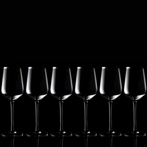 Set de copas de vino blanco Ferraghini