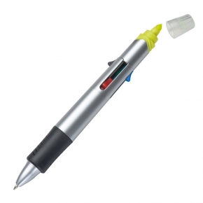 Bolígrafo de 4 colores con marcador