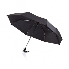 Paraguas 21,5” automático 2 en 1 Deluxe, negro