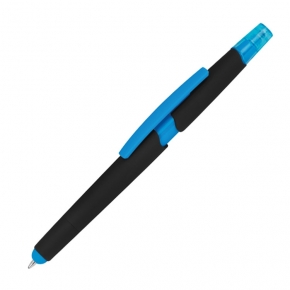 Bolígrafo de plástico con marcador