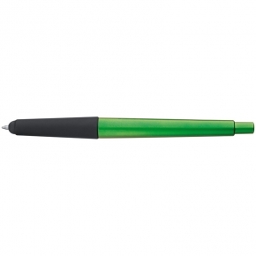 Bolígrafo plástico con almohadilla de toque.