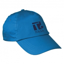 Gorra azul para Grupo Tolsa