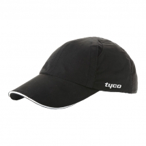 Gorra de 6 paneles  negra para Tyco
