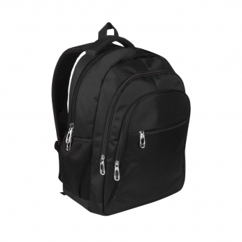 Mochila de nylon 600D con 4 bolsillos exteriores, portátil 15