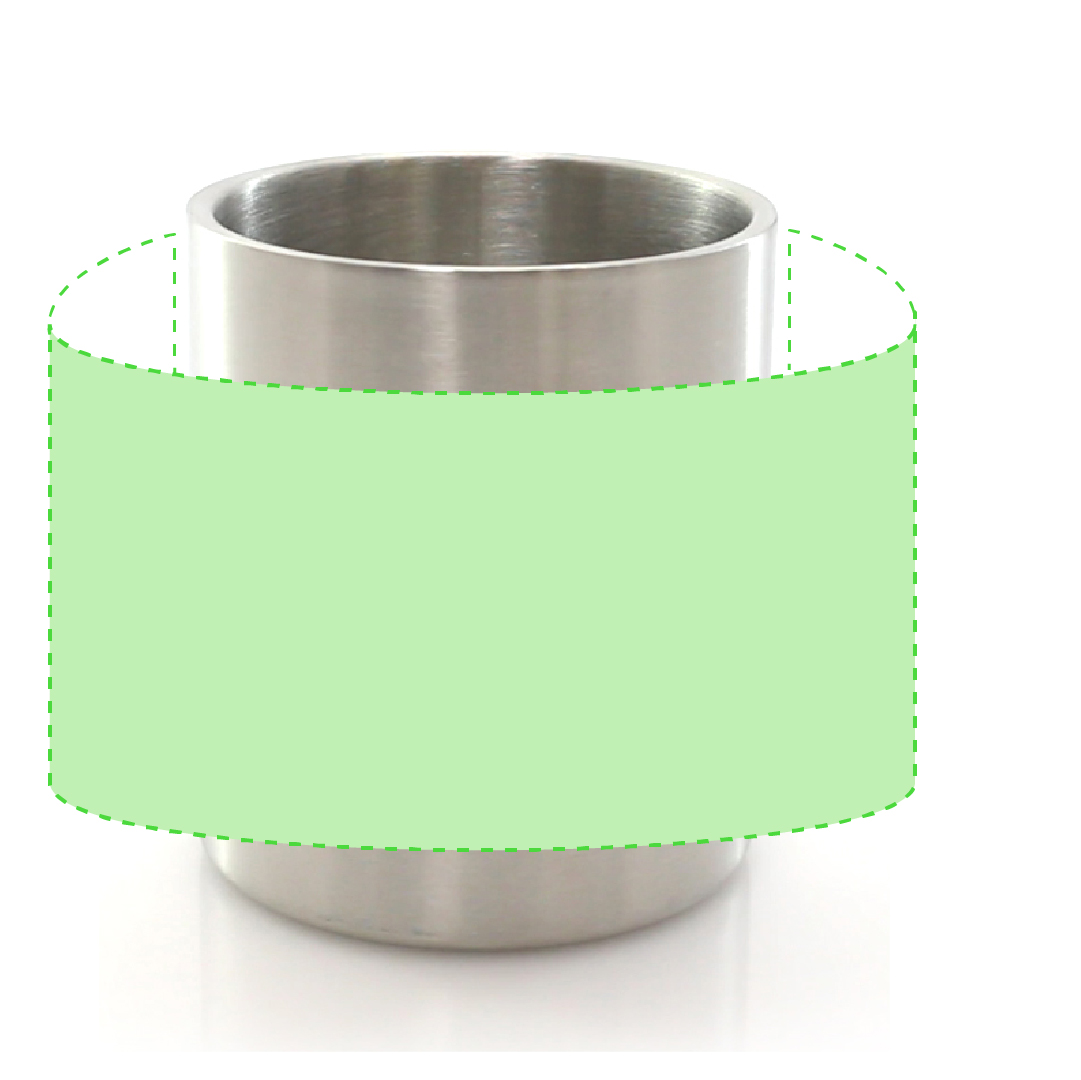Taza mini espresso de acero inoxidable 210 ml
