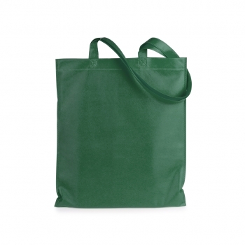 Bolsa de material mixto asas largas 36×40 cm tote versátil