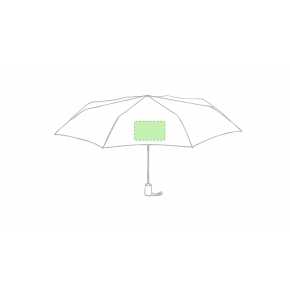 Paraguas automático plegable de Pongee