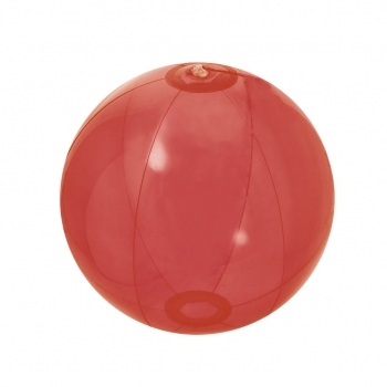 Balón inflable de PVC en acabado transparente en variada gama de alegres colores