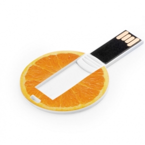 Memoria USB tarjeta redonda económica 1GB-32GB