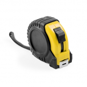 Flexómetro con freno clip incluido medición precisa cinta resistente profesional