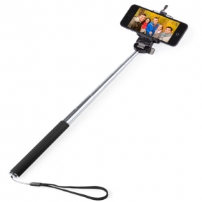 Palo Selfie telescópico de acero inoxidable