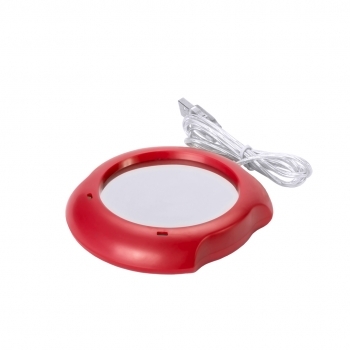 Calentador de tazas USB para escritorio con placa térmica