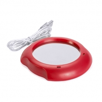 Calentador de tazas USB para escritorio con placa térmica