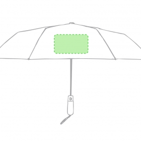 Paraguas automático plegable con mango ergonómico de EVA