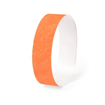 Pulsera para eventos en Tyvek® resistente al agua con cierre adhesivo de seguridad y numeración individual