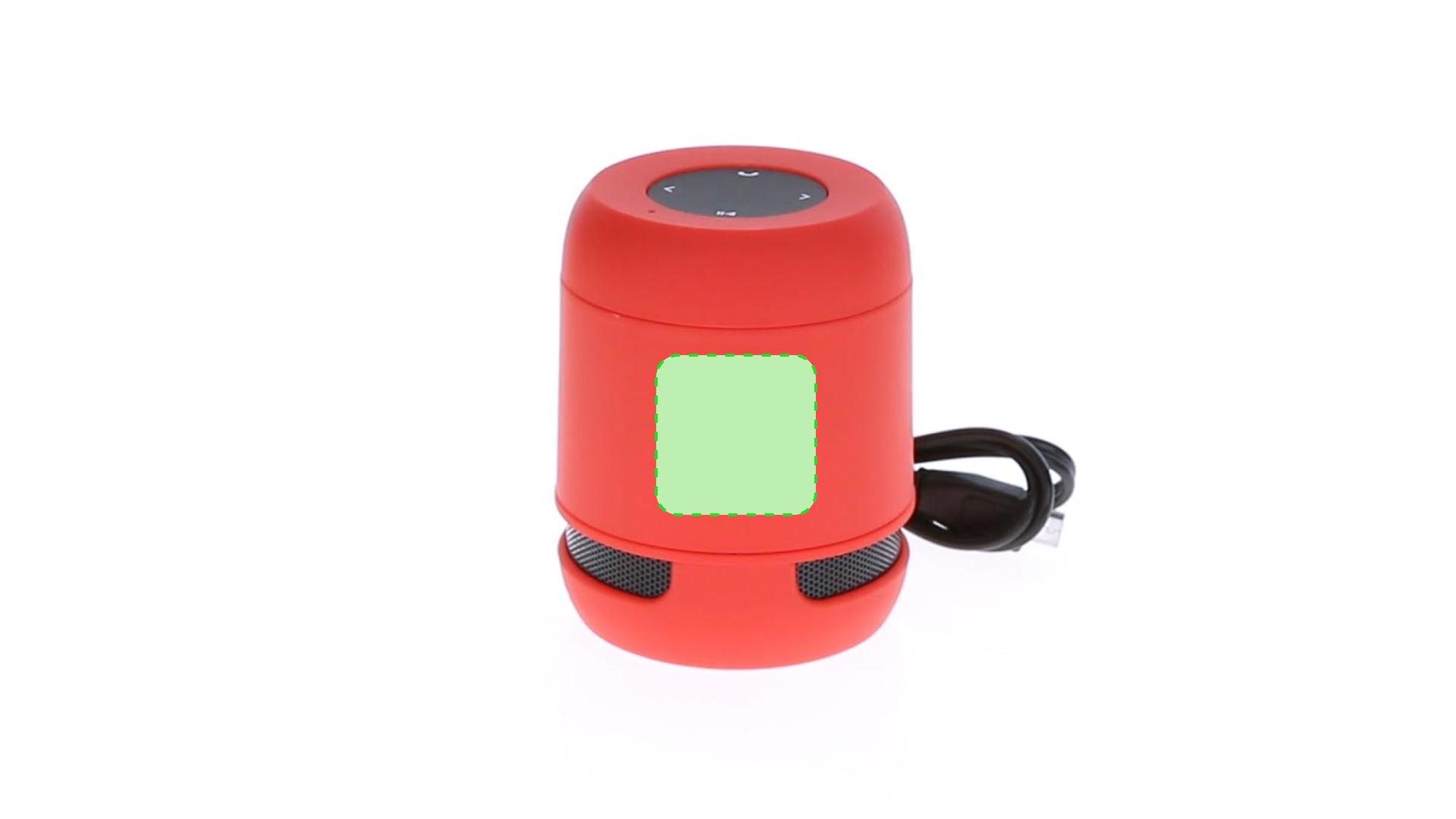 Altavoz Bluetooth 5.0 con lector de tarjetas SD, radio FM, función AUX y 3W
