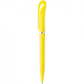 Bolígrafo de color con clip curvado