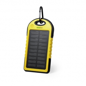 Powerbank con carga solar de 4000 mAh y autonomía sin corriente eléctrica