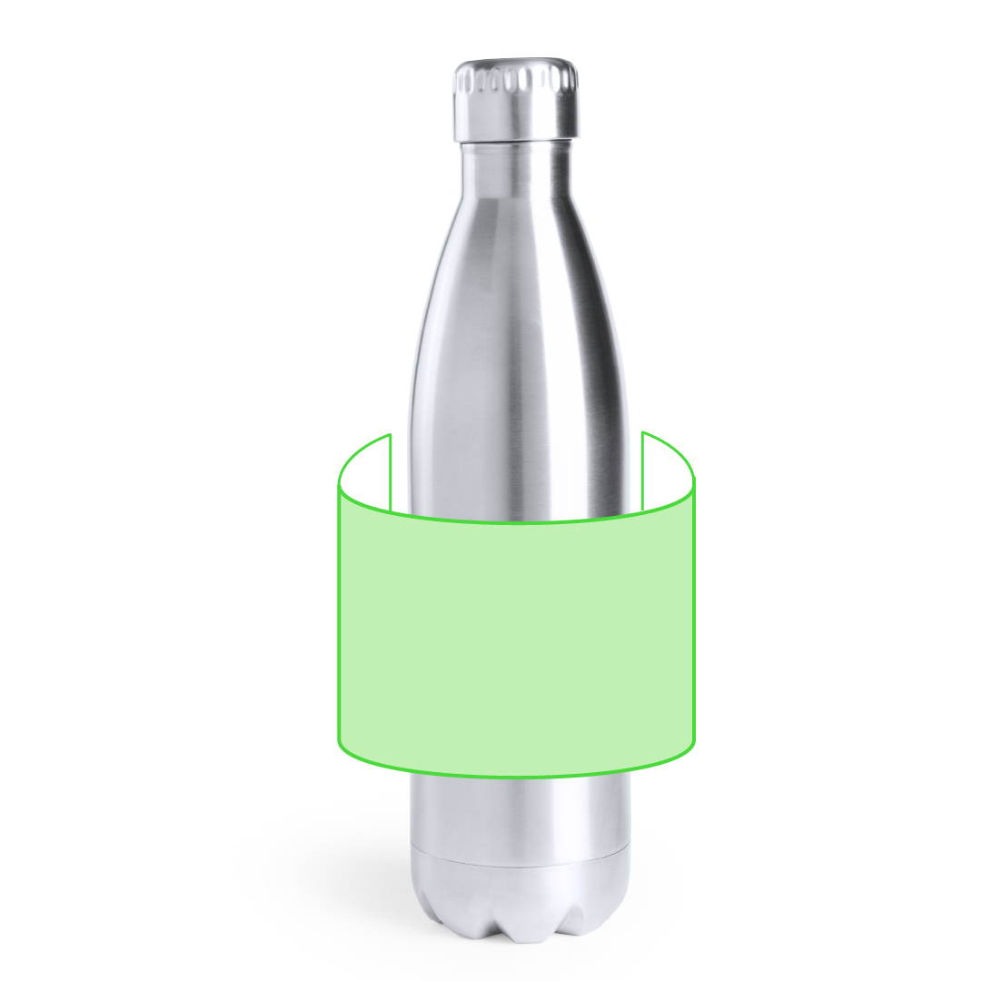 Bidón térmico deportivo masivo de acero inoxidable 850 ml