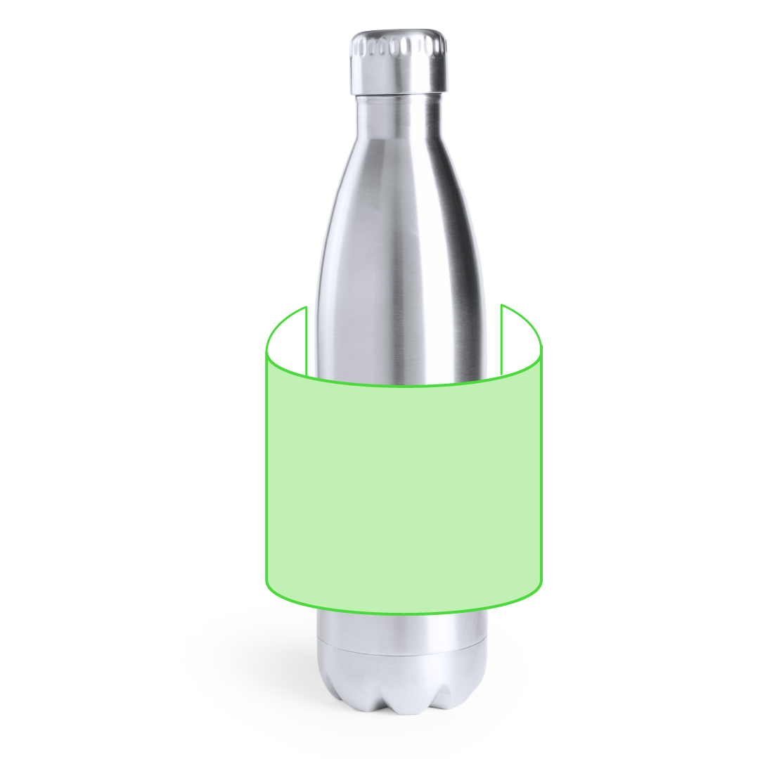 Bidón térmico deportivo masivo de acero inoxidable 850 ml