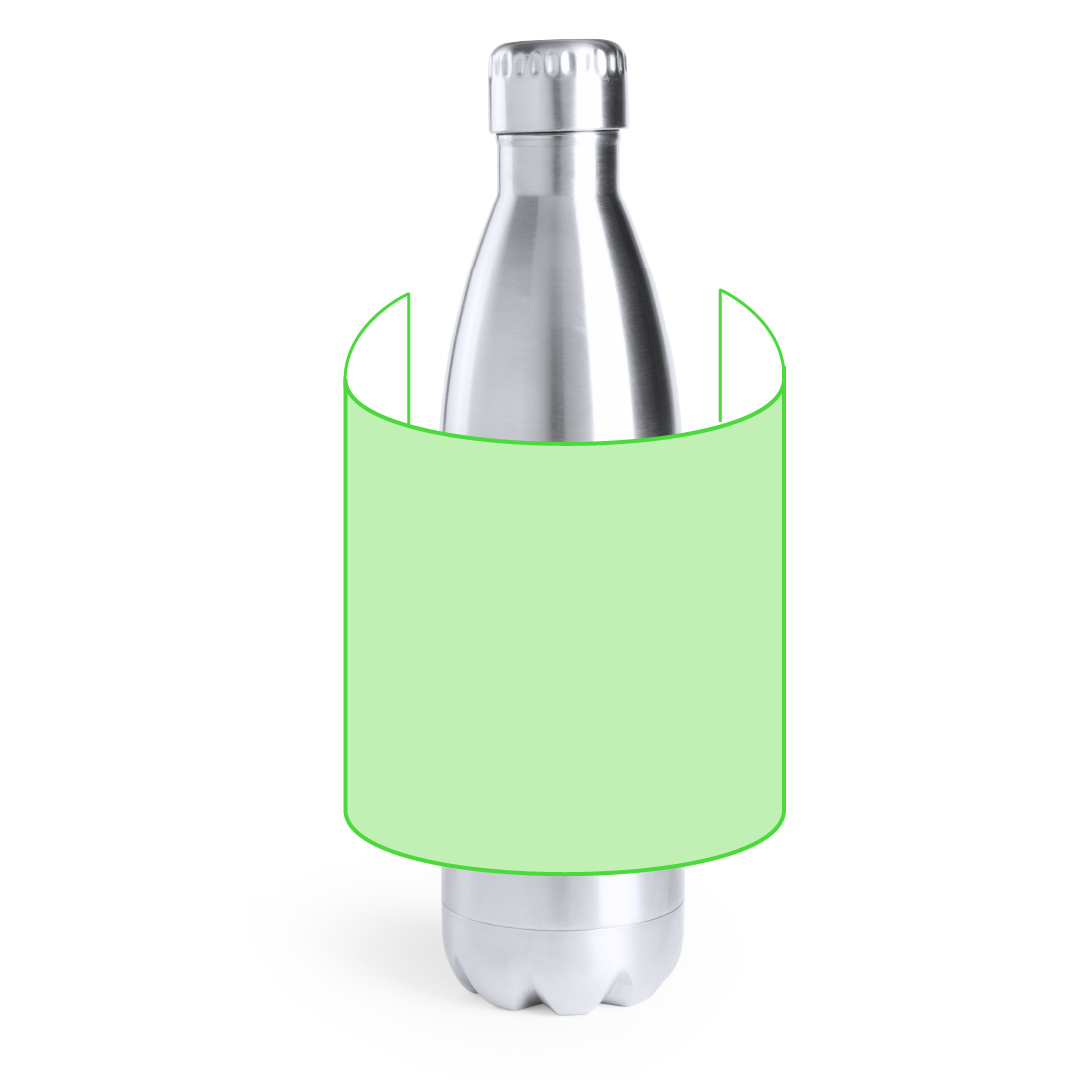 Bidón térmico deportivo masivo de acero inoxidable 850 ml