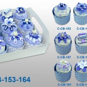 Set 12 Cajas Cupcakes Pastelito + Display (1,08€ / Unid)