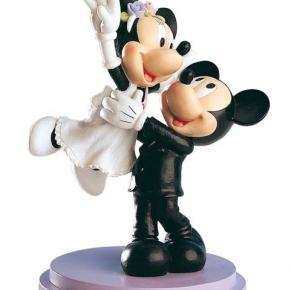 Figura Pastel Novios Mickey&Minnie Just Married!