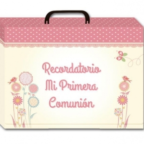 Libro Album Comunión  En Caja De Regalo