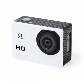Cámara deportiva 720P con pantalla LCD y 14 accesorios