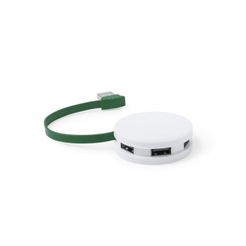 Hub USB con 4 puertos USB 2.0 de alta velocidad