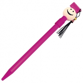 Bolígrafo con figura de un niño graduado