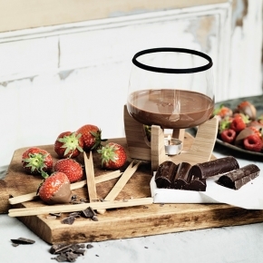 Set fondue chocolate