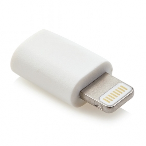 Adaptador con licencia MFi de Micro USB a Apple Lightning