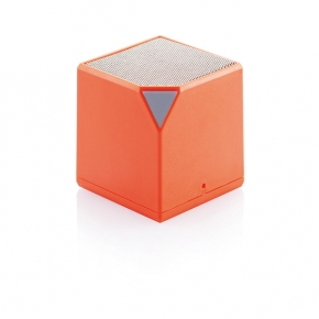 Altavoz bluetooth Cube, naranja