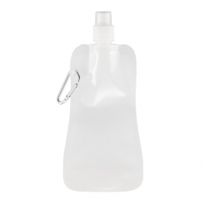 Botella de agua plegable, blanco