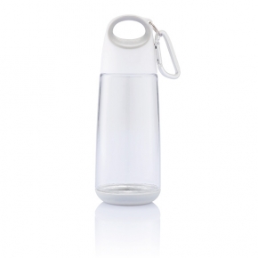 Botella Bopp Mini con mosquetón, blanco