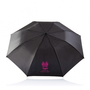 Paraguas plegable 20” Deluxe, negro