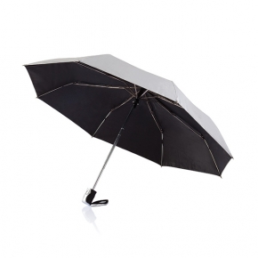Paraguas 21,5” automático 2 en 1 Deluxe, negro
