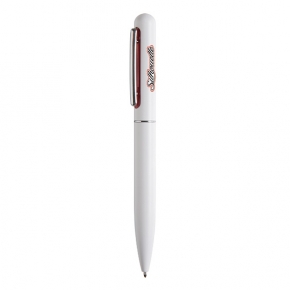 Set de 2 bolígrafos Nevada, blanco/rojo