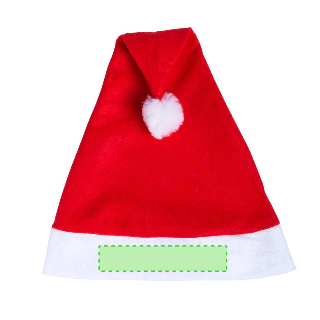 Gorro Papá Noel Papa Noel — poliéster suave en diseño clásico, variada gama de vivos colores