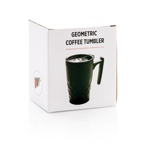 Taza de café geométrica
