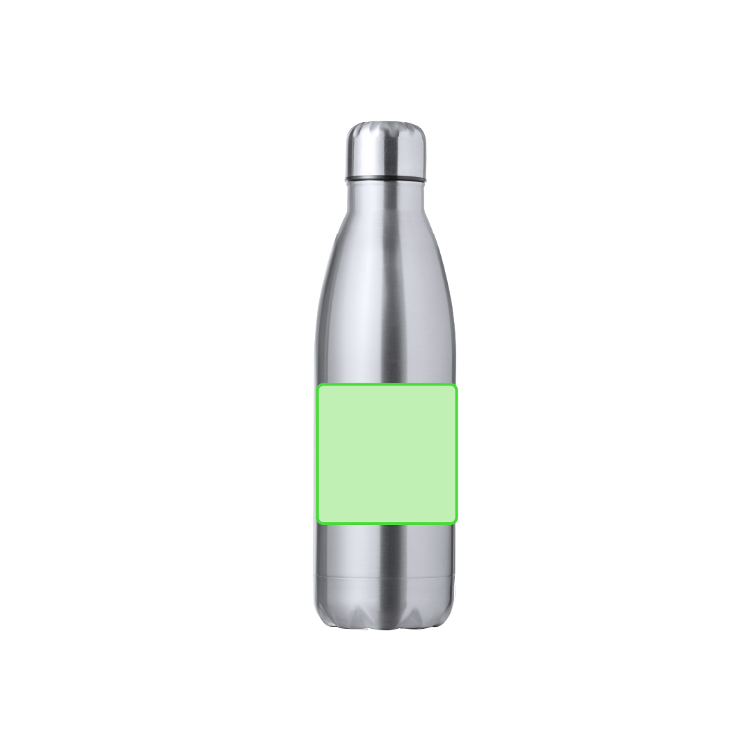 Bidón ergonómico ligero de acero inoxidable 790 ml