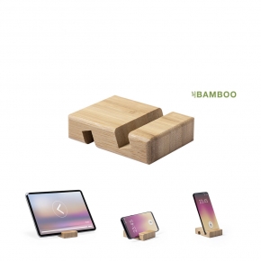Soporte de Bambú para Smartphone / Tablet