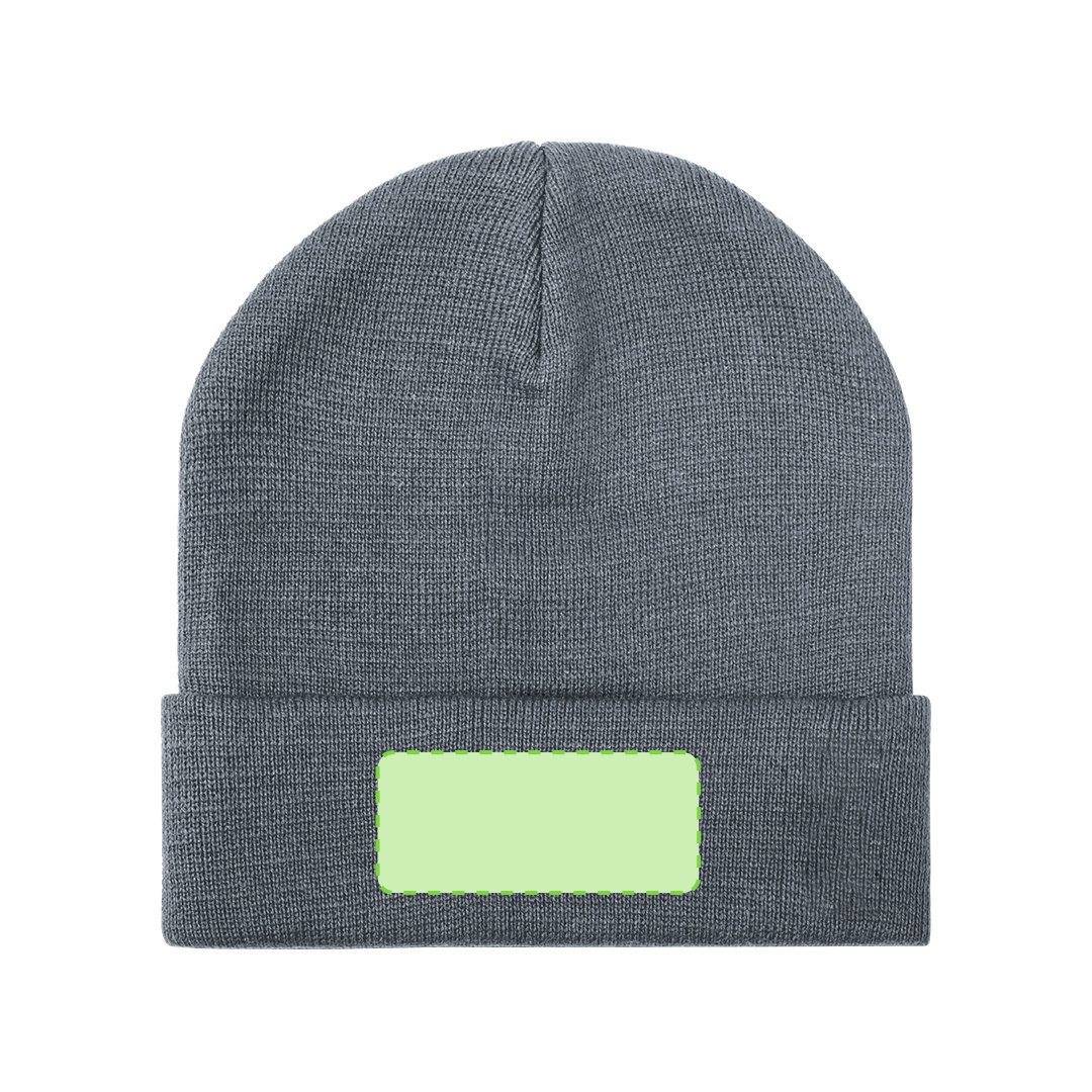 Gorro de algodón orgánico de 400 g/m² hipoalergénico — el único de algodón orgánico del catálogo, en bolsa reciclada