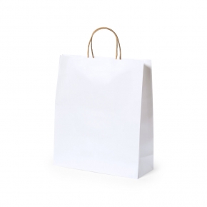 Bolsa de regalo grande blanca