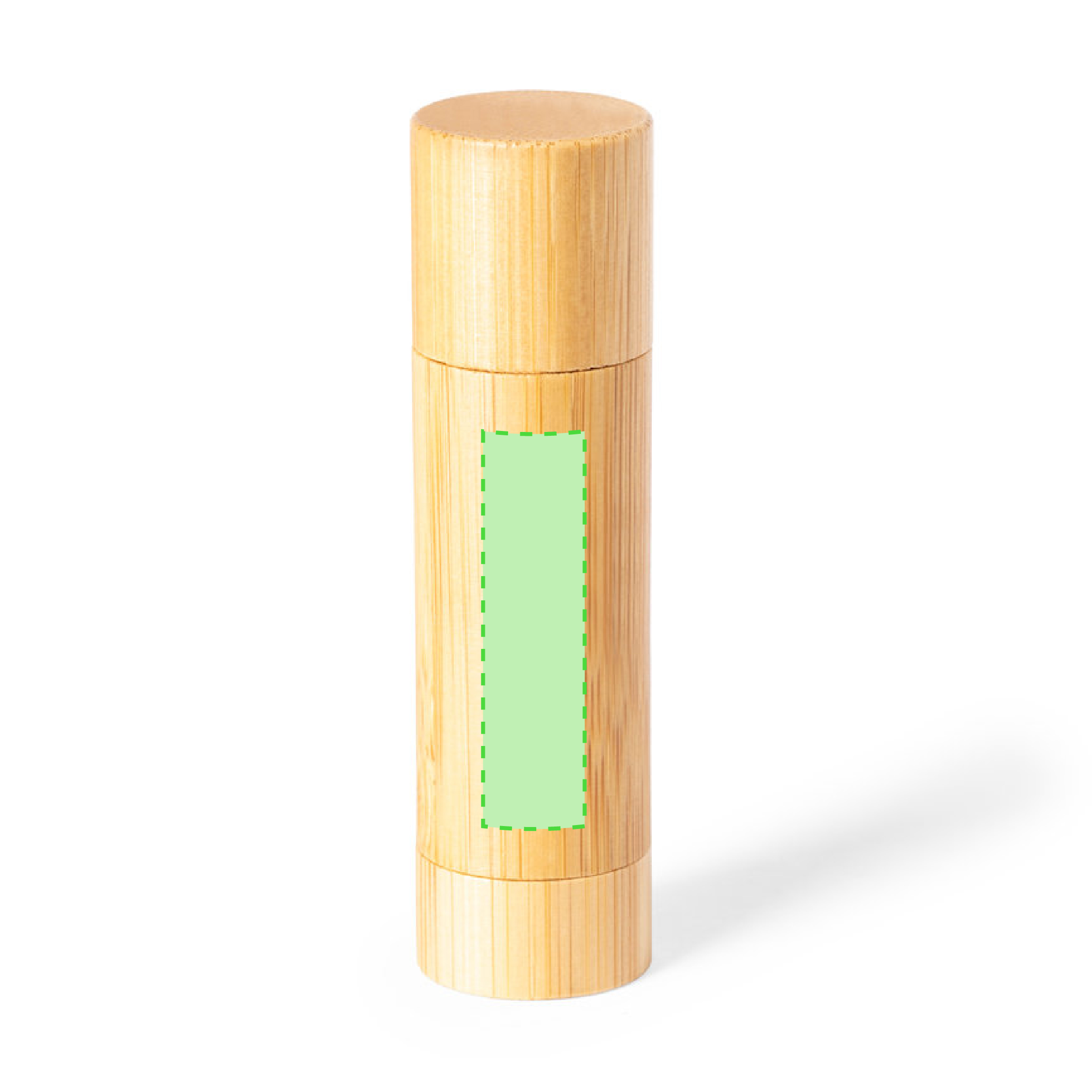 Bálsamo labial SPF15 de bambú con aroma vainilla formato estándar